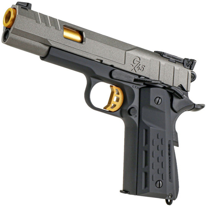 G&G GX45 MKV EU Gas Blow Back Pistol (Grey) - Image 4