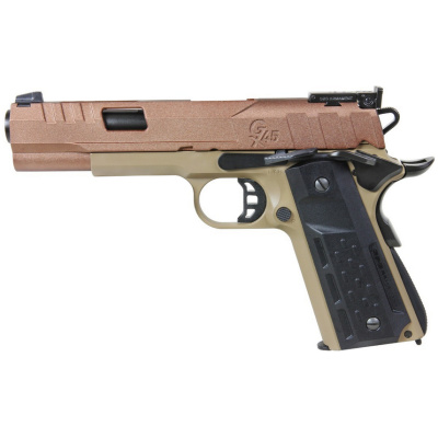 G&G GX45 MKV EU Gas Blow Back Pistol (Tan)
