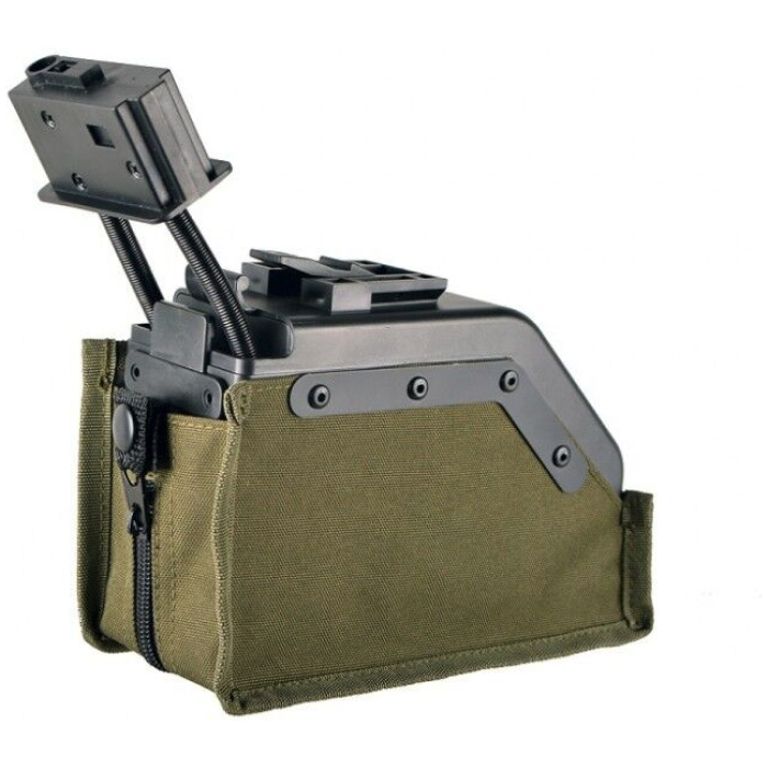 Raven Evolution LMG249 Drum Magazine - Olive - Image 2