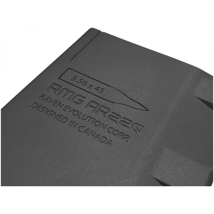 Raven Evolution RMG AR220 extra capacity silent midcap magazine - Black - Image 2