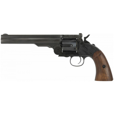 WinGun Major 3 1877 Break Top Antique CO2 Revolver (Black)