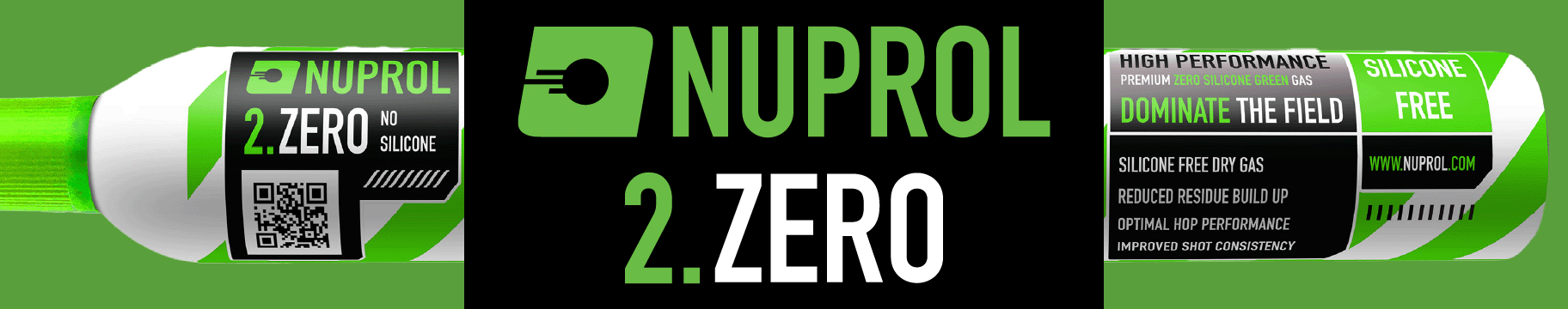 NUPROL 2.ZERO AIRSOFT SILICONE FREE GREEN GAS
