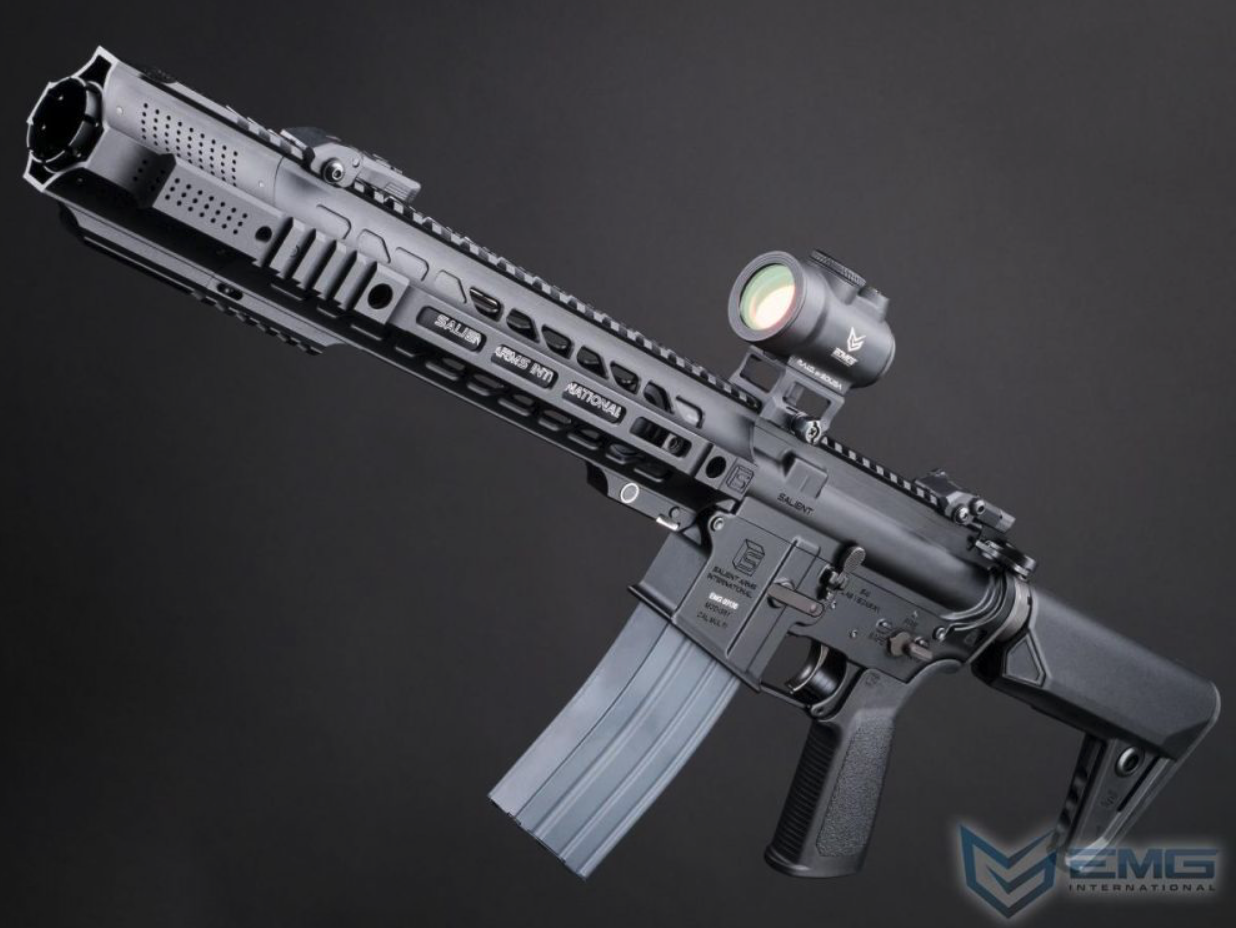 SAI GRY 10.5 Lightning Series Gas Blowback Rifles (EMG/Cyma - MWS - SAI.1702-LS BK - Black) - Image 2