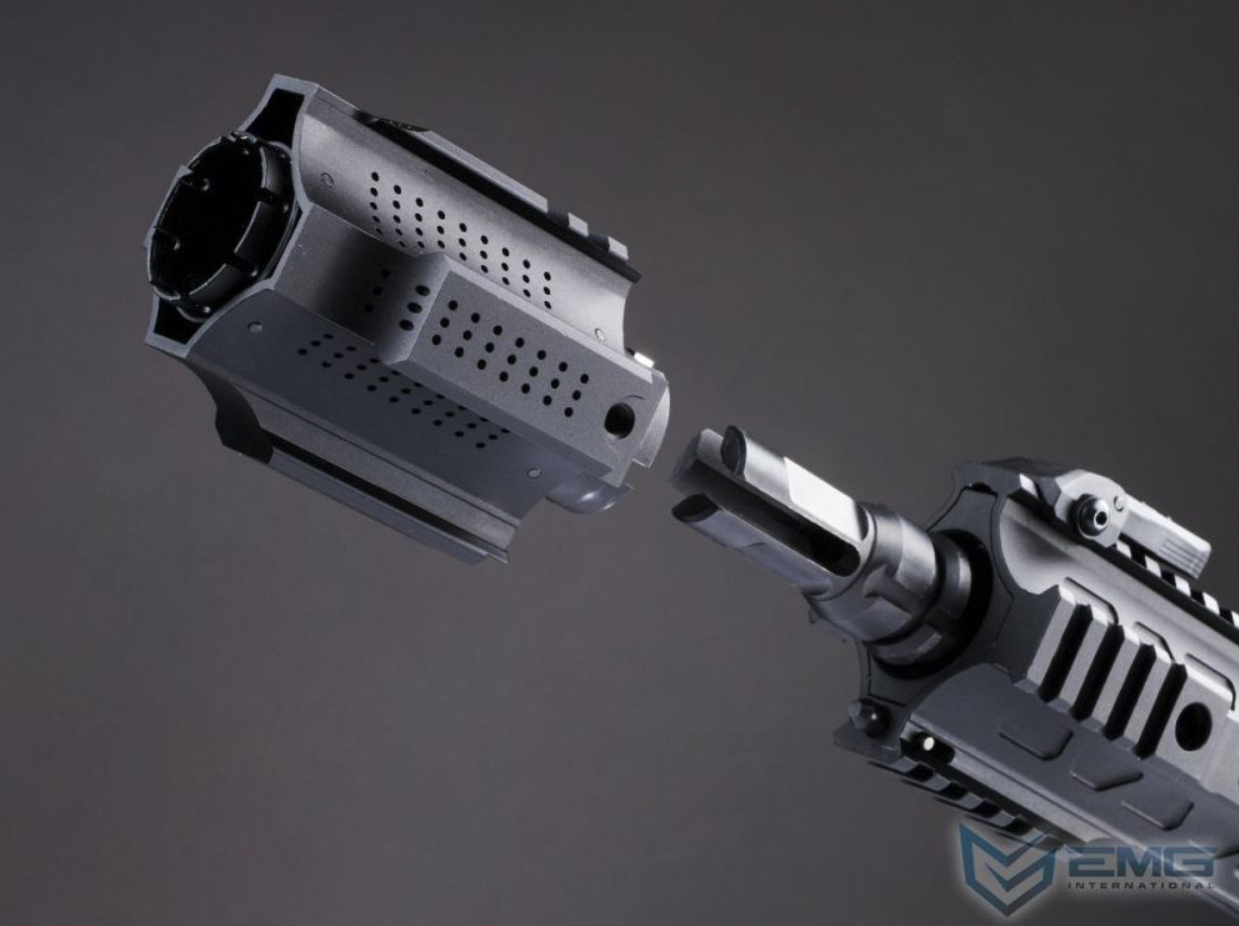 SAI GRY 10.5 Lightning Series Gas Blowback Rifles (EMG/Cyma - MWS - SAI.1702-LS BK - Black) - Image 3