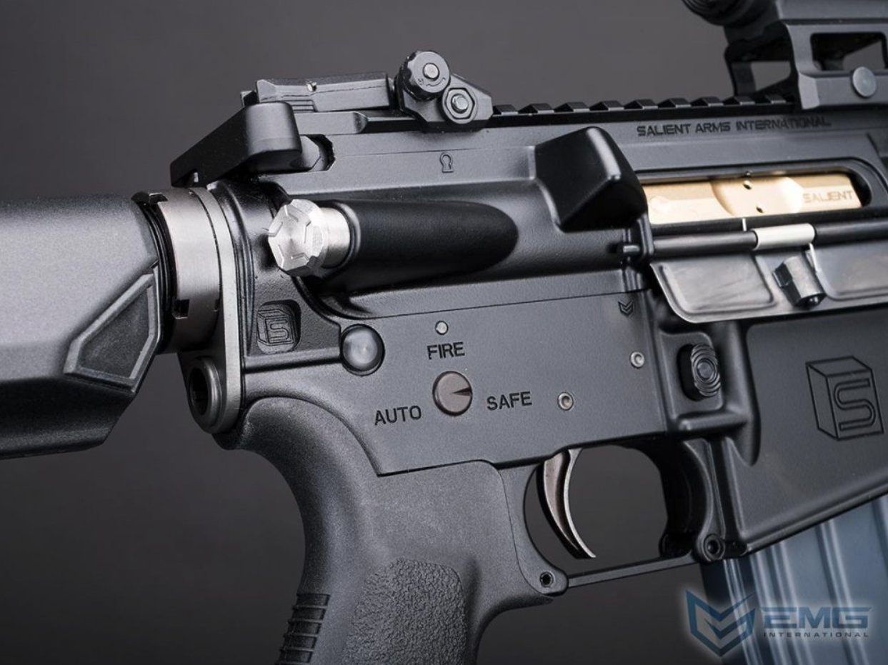 SAI GRY 10.5 Lightning Series Gas Blowback Rifles (EMG/Cyma - MWS - SAI.1702-LS BK - Black) - Image 7