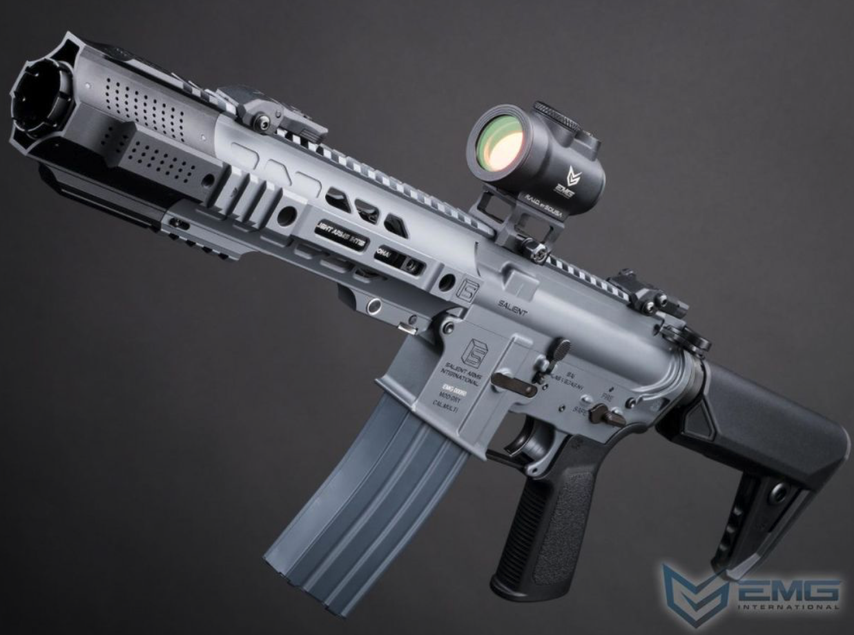 SAI GRY 6.5 Lightning Series Gas Blowback Rifles (EMG/Cyma - MWS - SAI.1701-LS GY - Grey) - Image 8