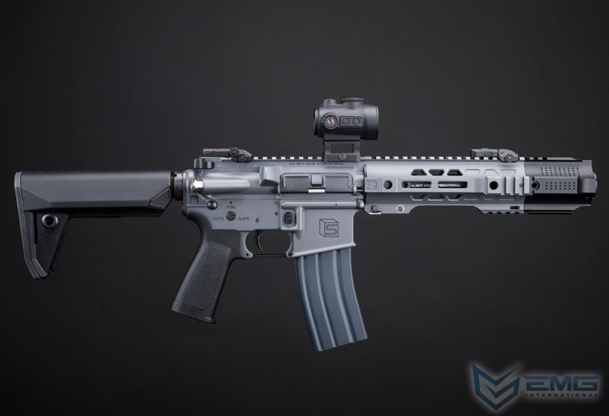 SAI GRY 6.5 Lightning Series Gas Blowback Rifles (EMG/Cyma - MWS - SAI.1701-LS GY - Grey) - Image 9