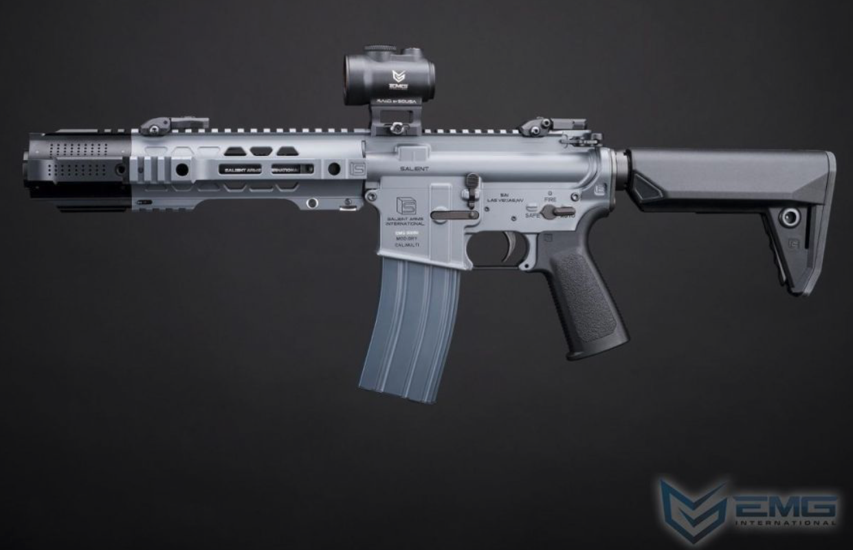 SAI GRY 6.5 Lightning Series Gas Blowback Rifles (EMG/Cyma - MWS - SAI.1701-LS GY - Grey) - Image 10