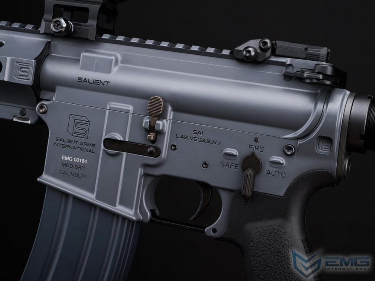 SAI GRY 6.5 Lightning Series Gas Blowback Rifles (EMG/Cyma - MWS - SAI.1701-LS GY - Grey) - Image 11