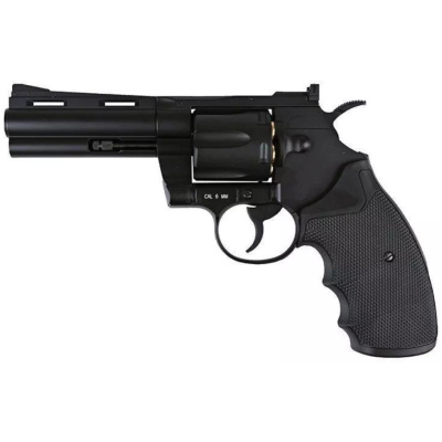 KWC Python .357 4.0" Co2 Revolver (Full Metal - Black - AAKCCD671AZB)
