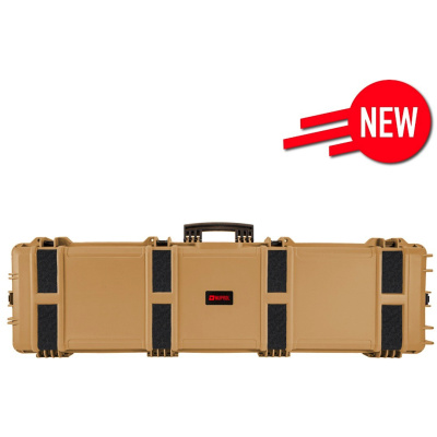 PREMIUM RIFLE CASE VELCRO PATCH (X-LARGE) WAVE FOAM - TAN