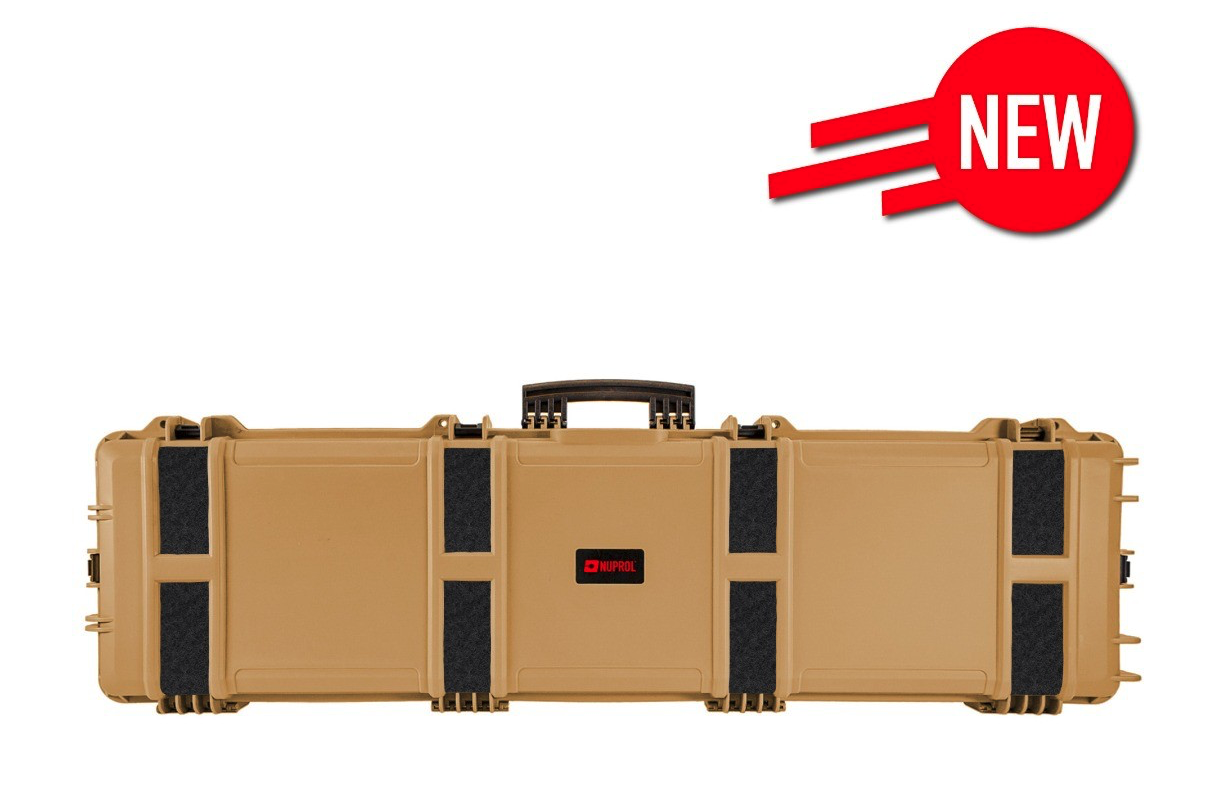 PREMIUM RIFLE CASE VELCRO PATCH (X-LARGE) WAVE FOAM - TAN