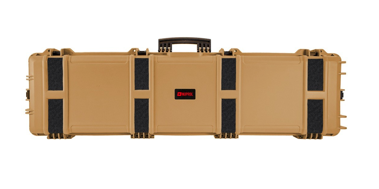PREMIUM RIFLE CASE VELCRO PATCH (X-LARGE) WAVE FOAM - TAN - Image 2
