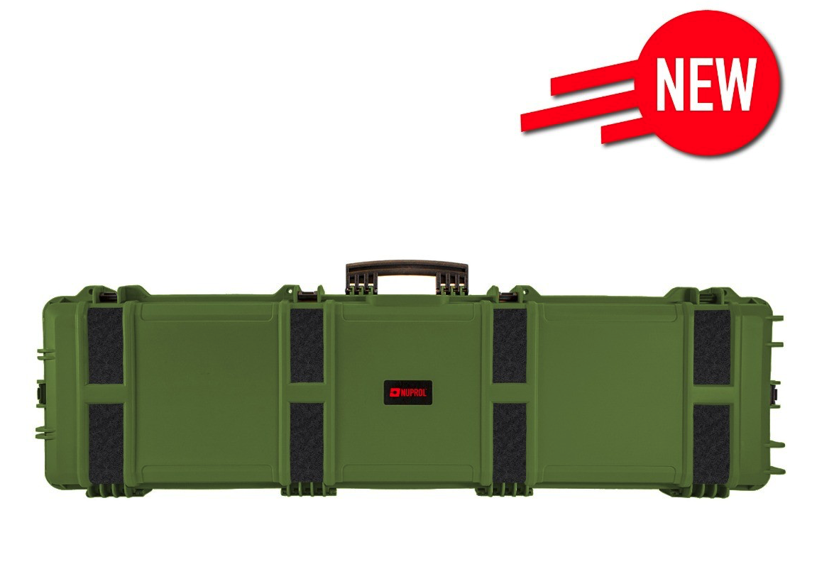 PREMIUM RIFLE CASE VELCRO PATCH (X-LARGE) WAVE FOAM - GREEN