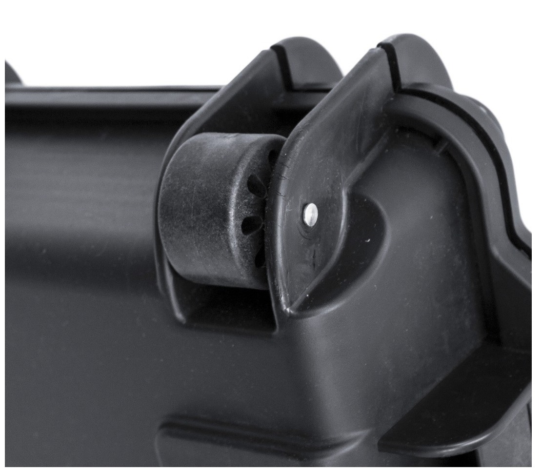 PREMIUM RIFLE CASE VELCRO PATCH (LARGE) WAVE FOAM - BLACK - Image 4