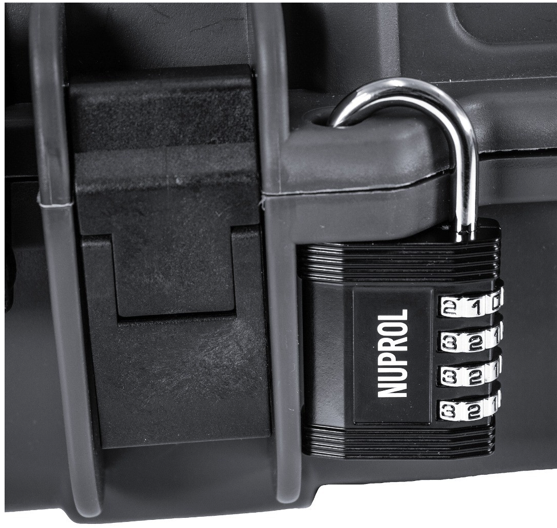 PREMIUM RIFLE CASE VELCRO PATCH (LARGE) WAVE FOAM - BLACK - Image 5