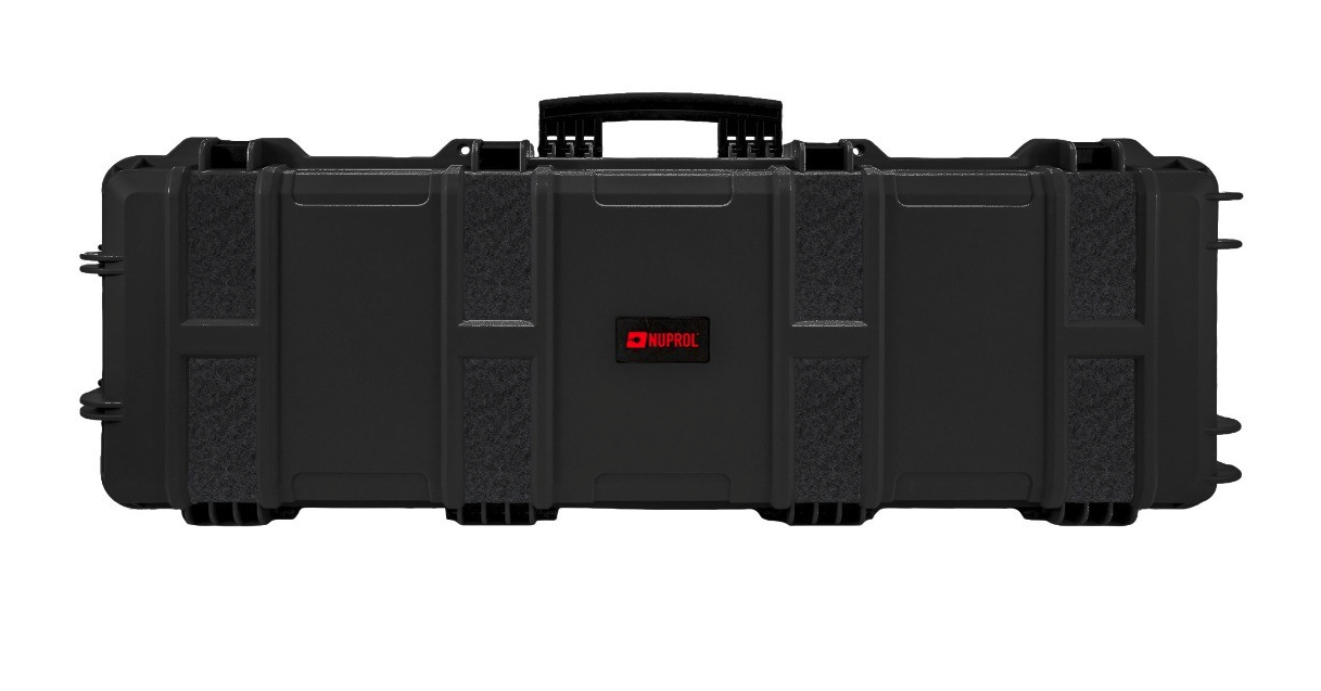 PREMIUM RIFLE CASE VELCRO PATCH (LARGE) WAVE FOAM - BLACK - Image 2