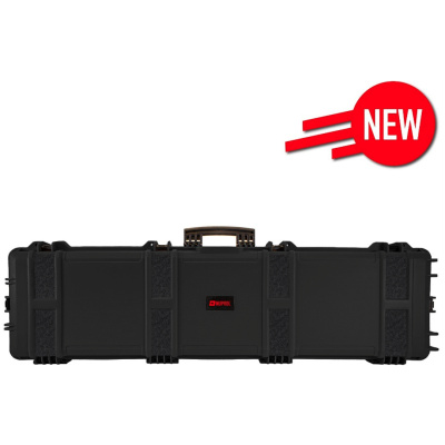 PREMIUM RIFLE CASE VELCRO PATCH (X-LARGE) WAVE FOAM - BLACK