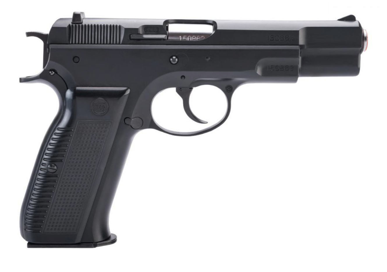 CZ x ASG CZ75 Shell-Ejecting Gas Blowback Pistol (Marushin - Matte Black) - Image 2