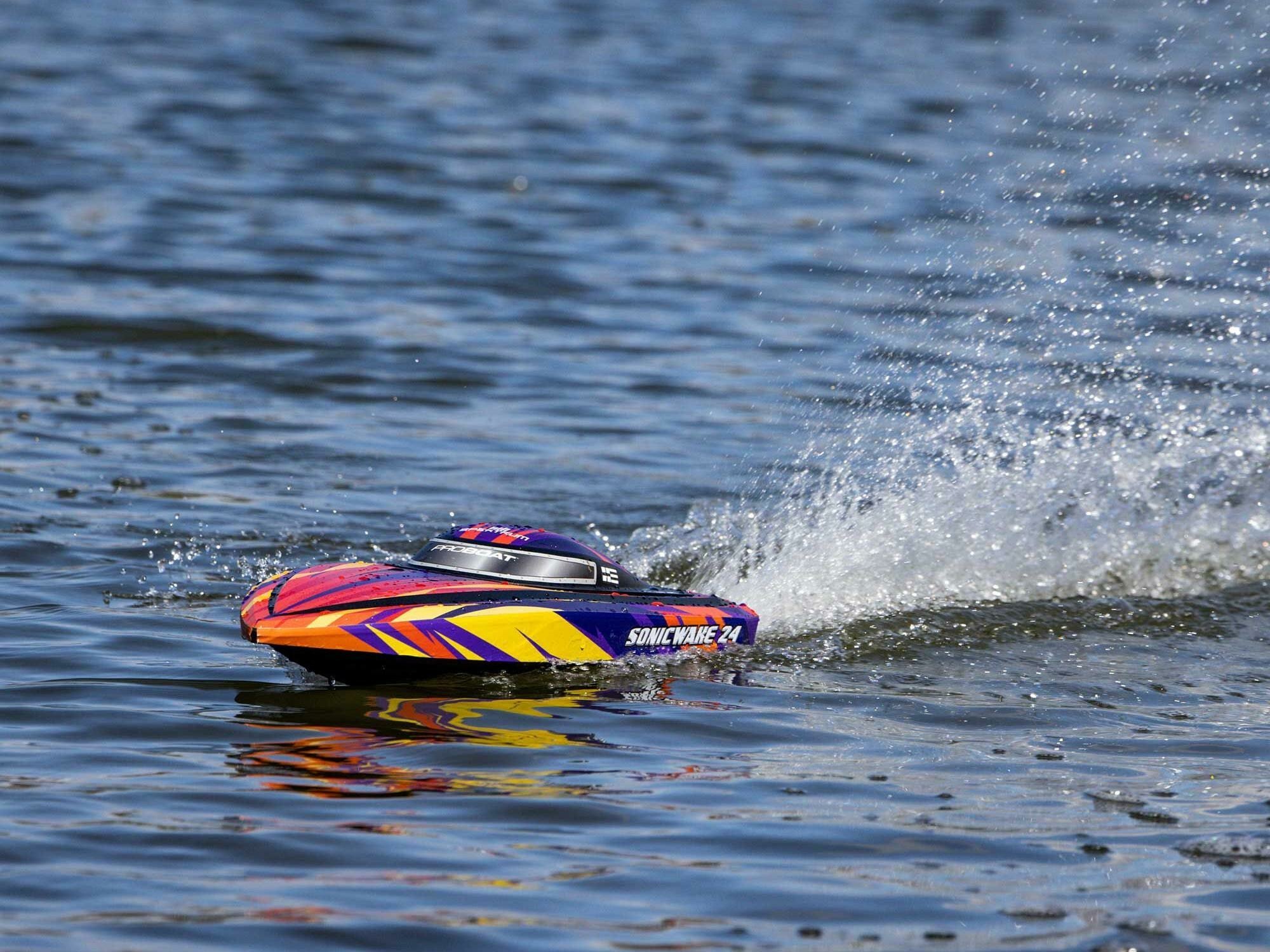 RED Sonicwake 24" Self-Righting Brushless Deep-V RTR - Image 21