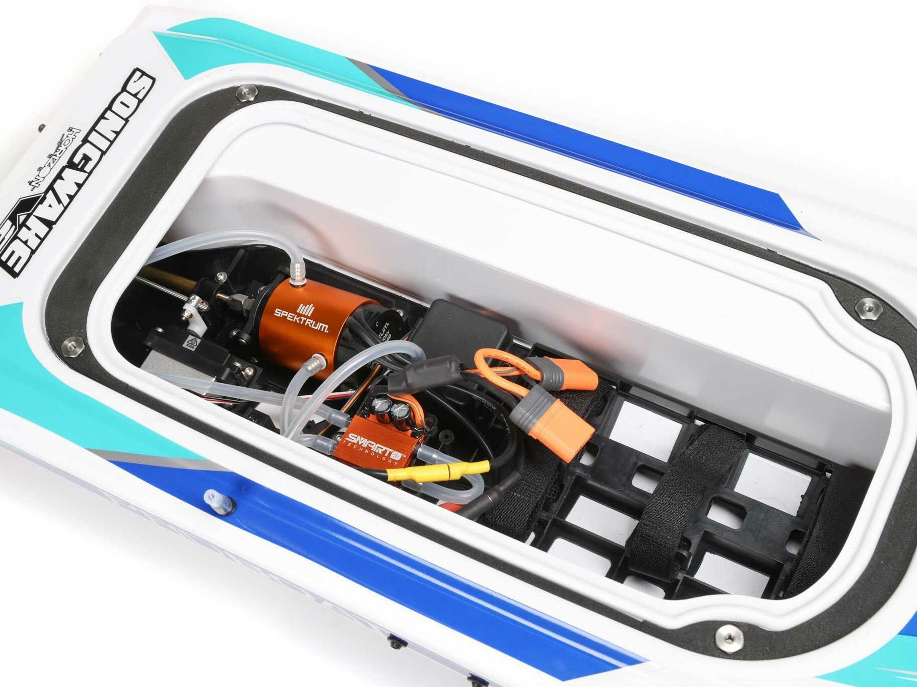 WHITE Sonicwake 36" Self-Righting Brushless Deep-V RTR - Image 4