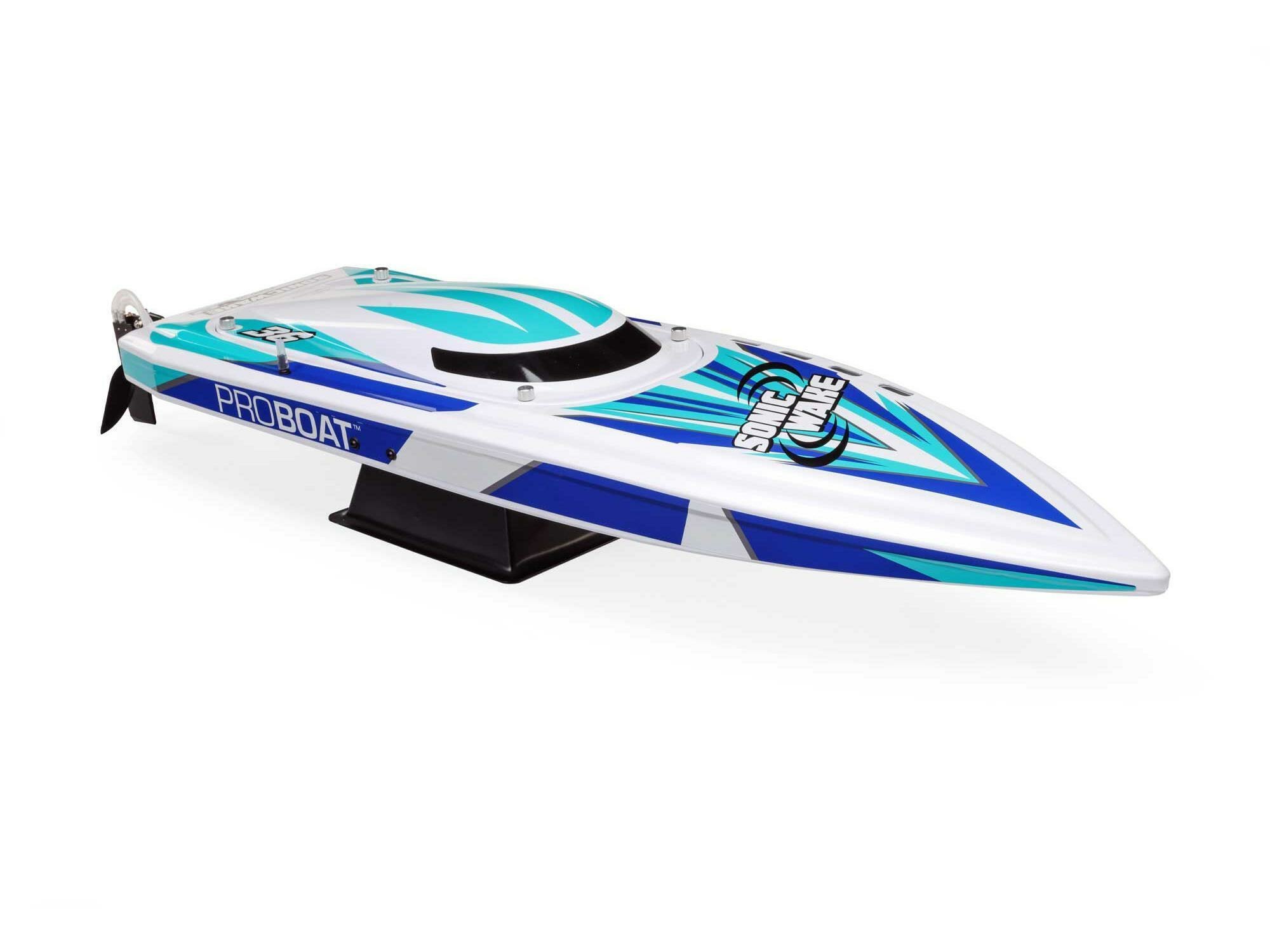 WHITE Sonicwake 36" Self-Righting Brushless Deep-V RTR - Image 9