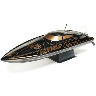 Recoil 2 V2 26" Self-Righting Brushless Deep-V RTR, Heat Wav