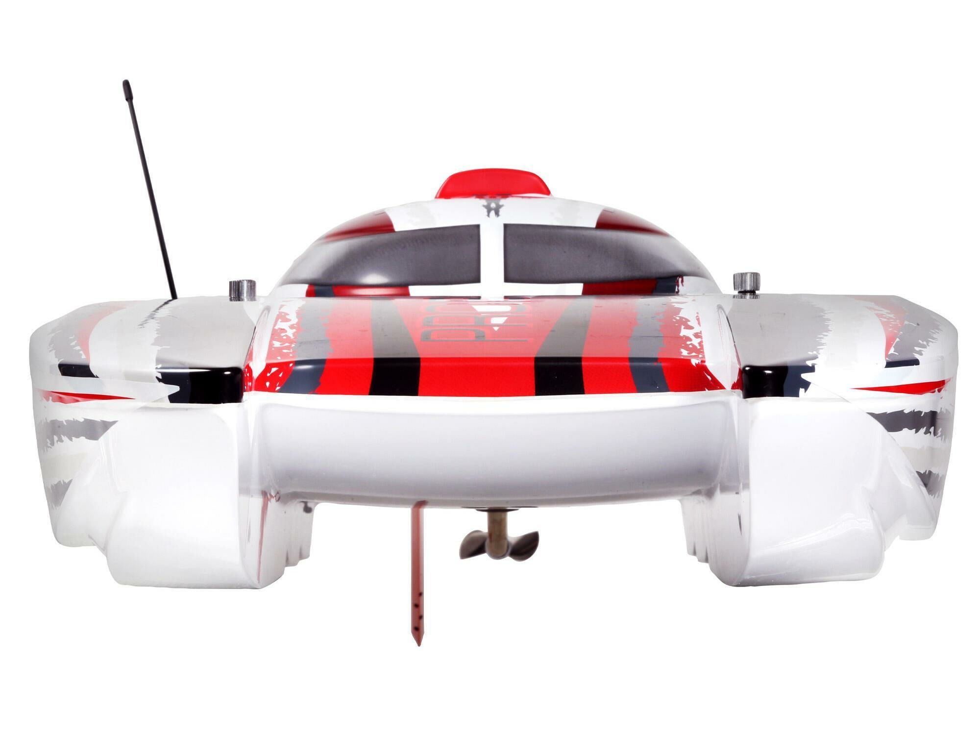 white and red Blackjack 42" 8S Brushless Catamaran RTR - Image 6