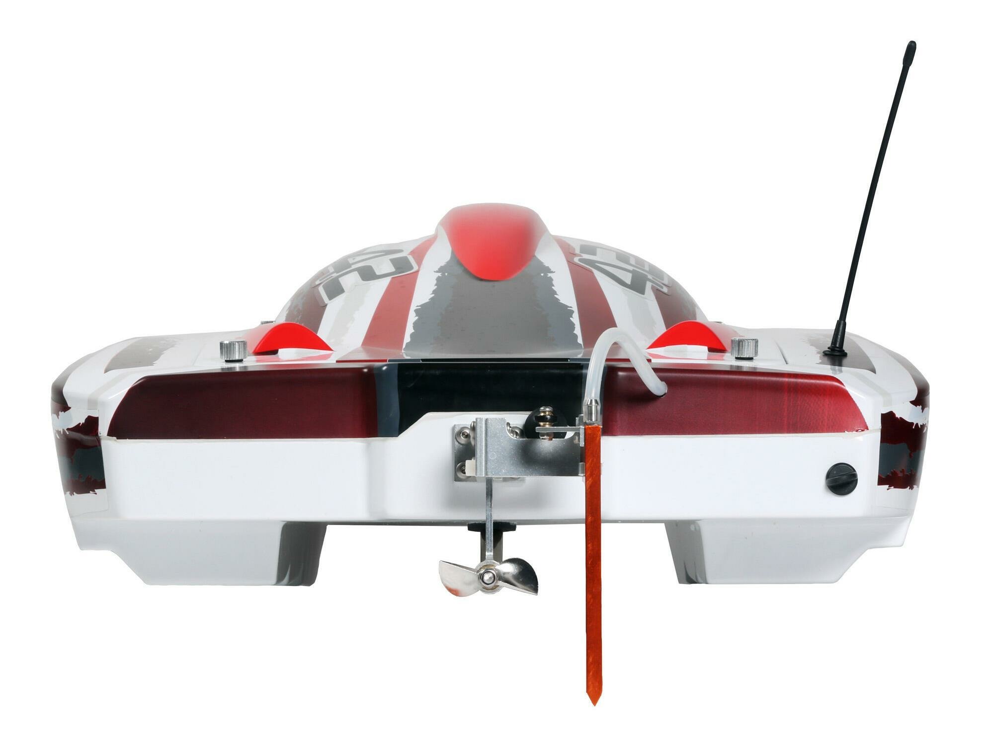 white and red Blackjack 42" 8S Brushless Catamaran RTR - Image 4