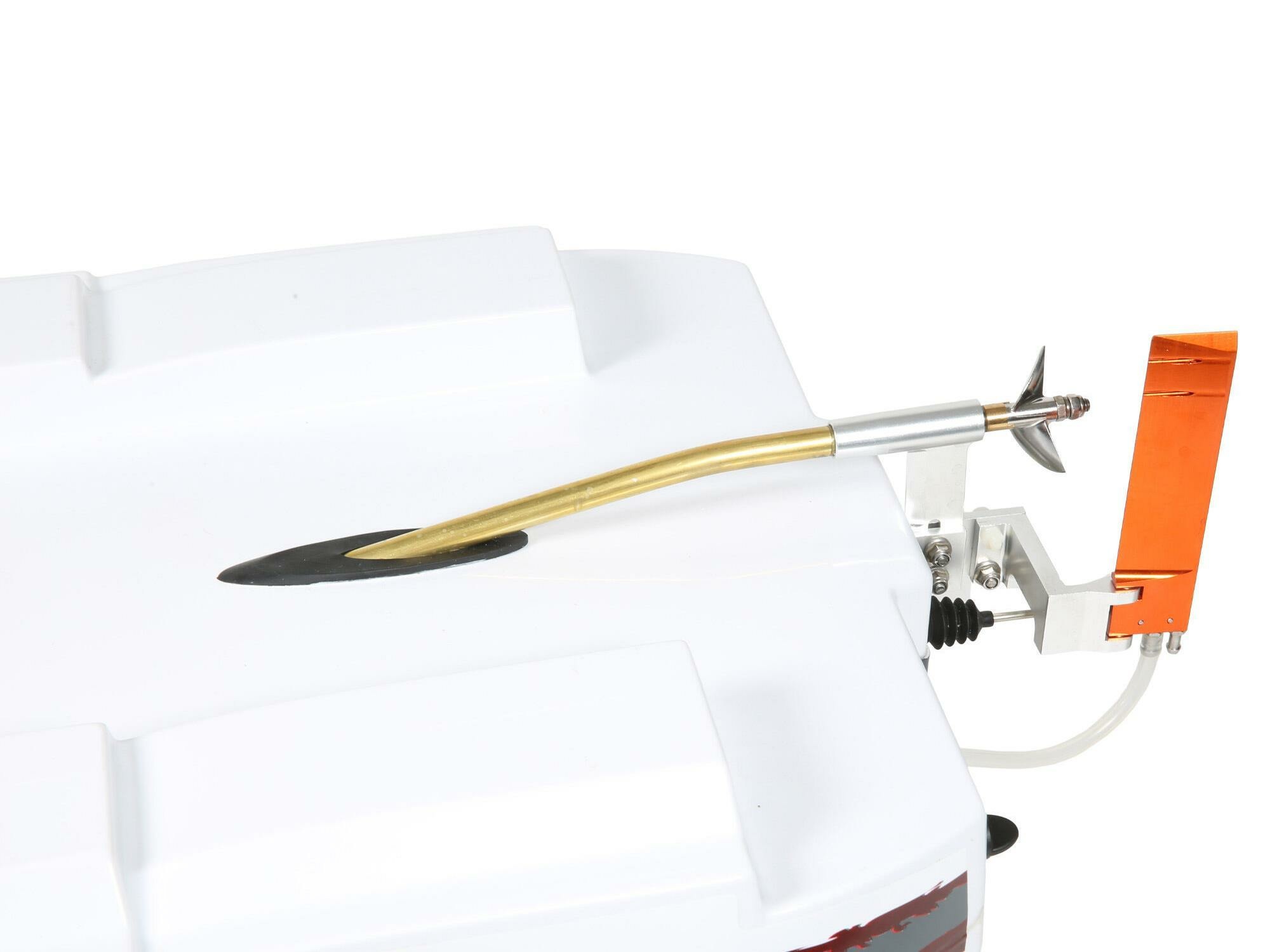 white and red Blackjack 42" 8S Brushless Catamaran RTR - Image 14