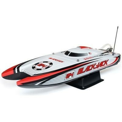 Blackjack 24" V2 Catamaran Brushless RTR, Vegas Offshore