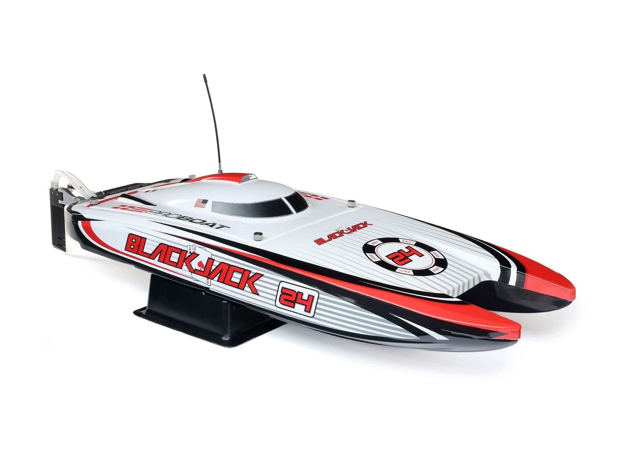 Blackjack 24" V2 Catamaran Brushless RTR, Vegas Offshore - Image 4