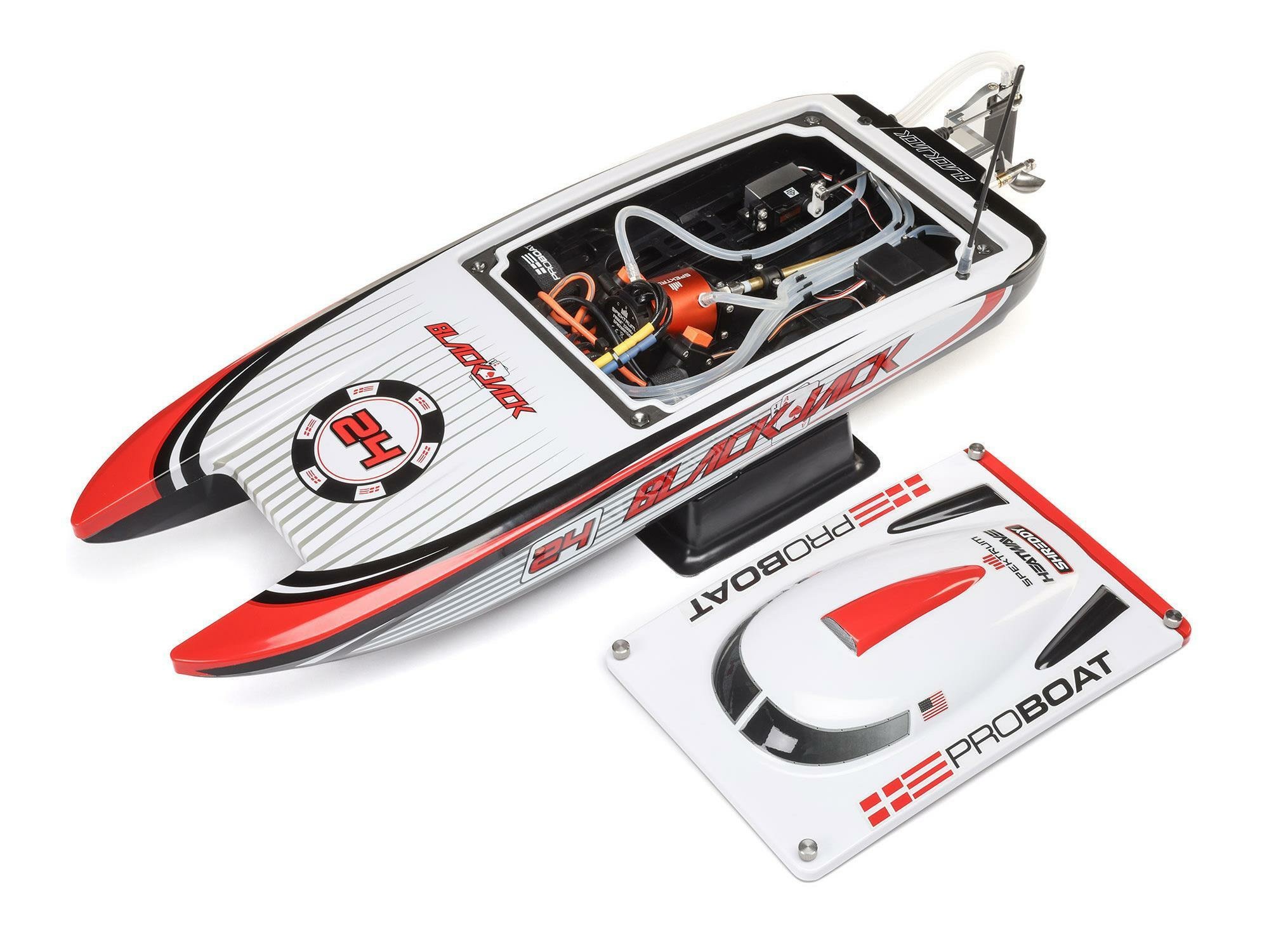 Blackjack 24" V2 Catamaran Brushless RTR, Vegas Offshore - Image 11
