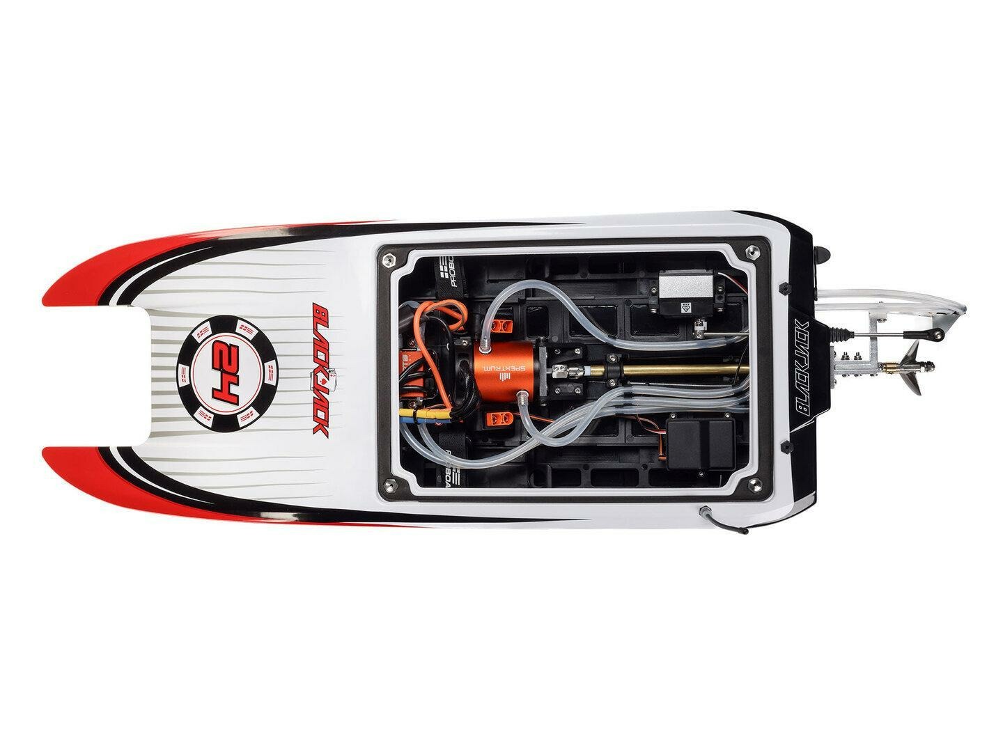 Blackjack 24" V2 Catamaran Brushless RTR, Vegas Offshore - Image 14