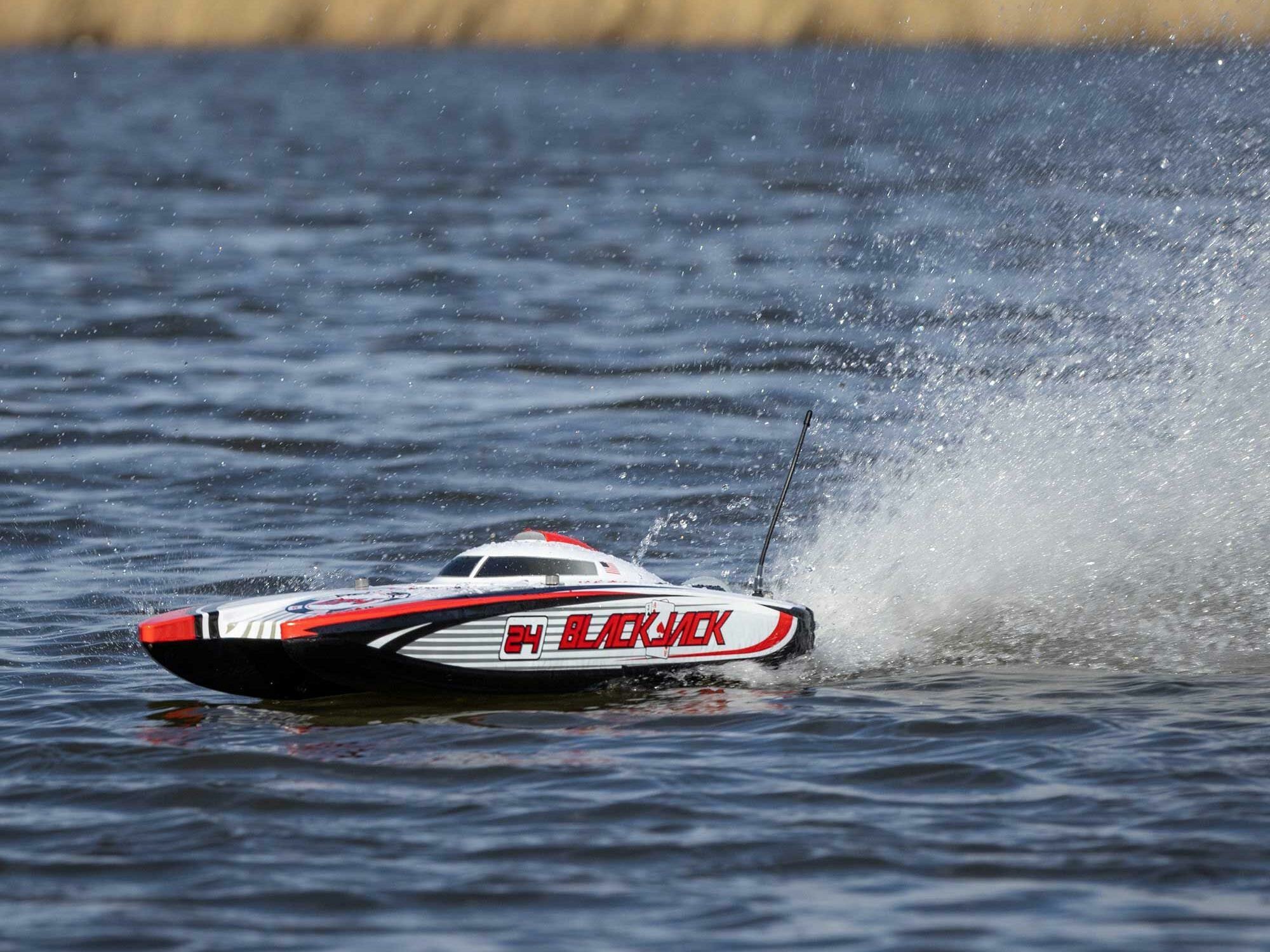 Blackjack 24" V2 Catamaran Brushless RTR, Vegas Offshore - Image 19
