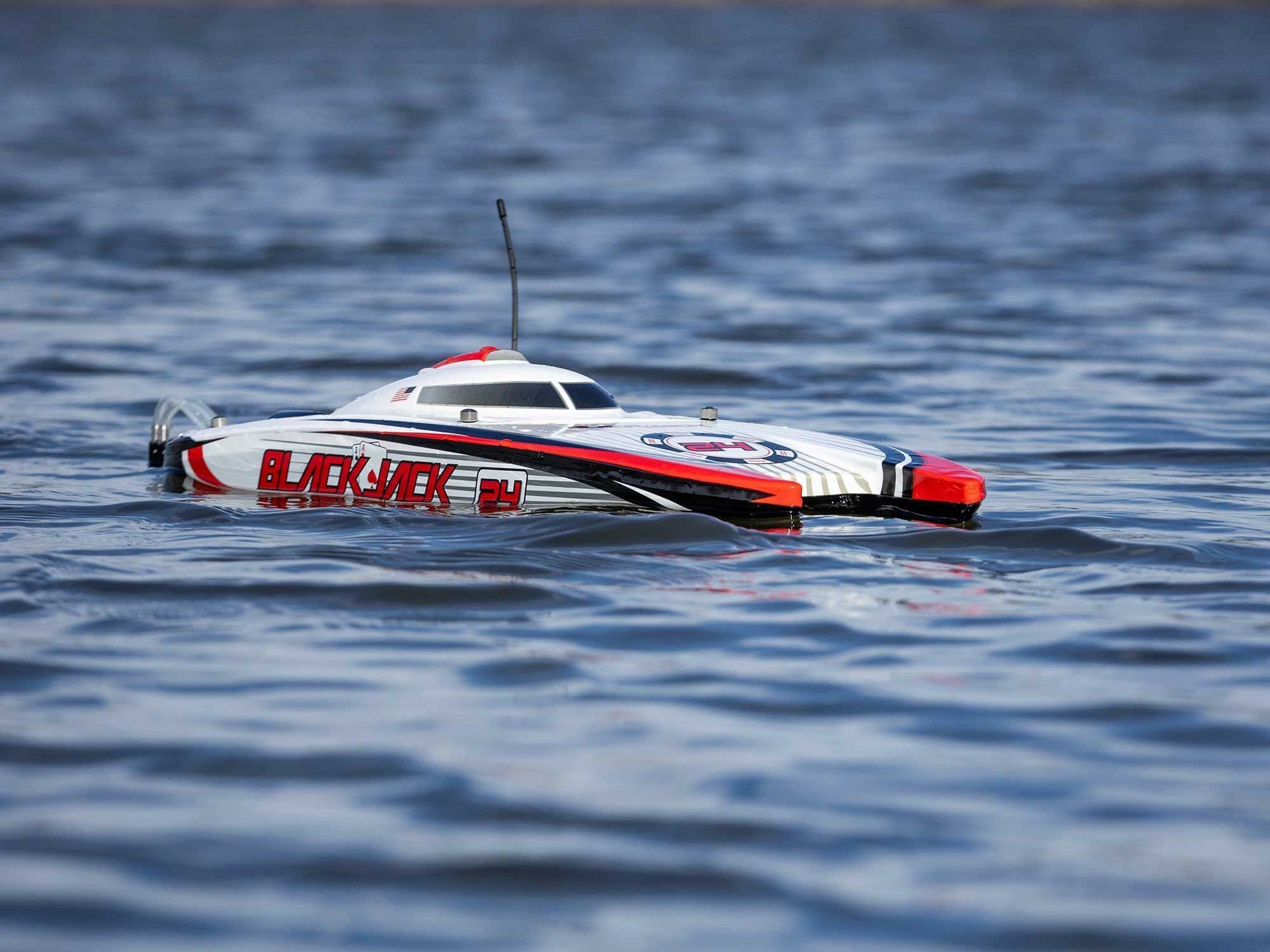 Blackjack 24" V2 Catamaran Brushless RTR, Vegas Offshore - Image 21