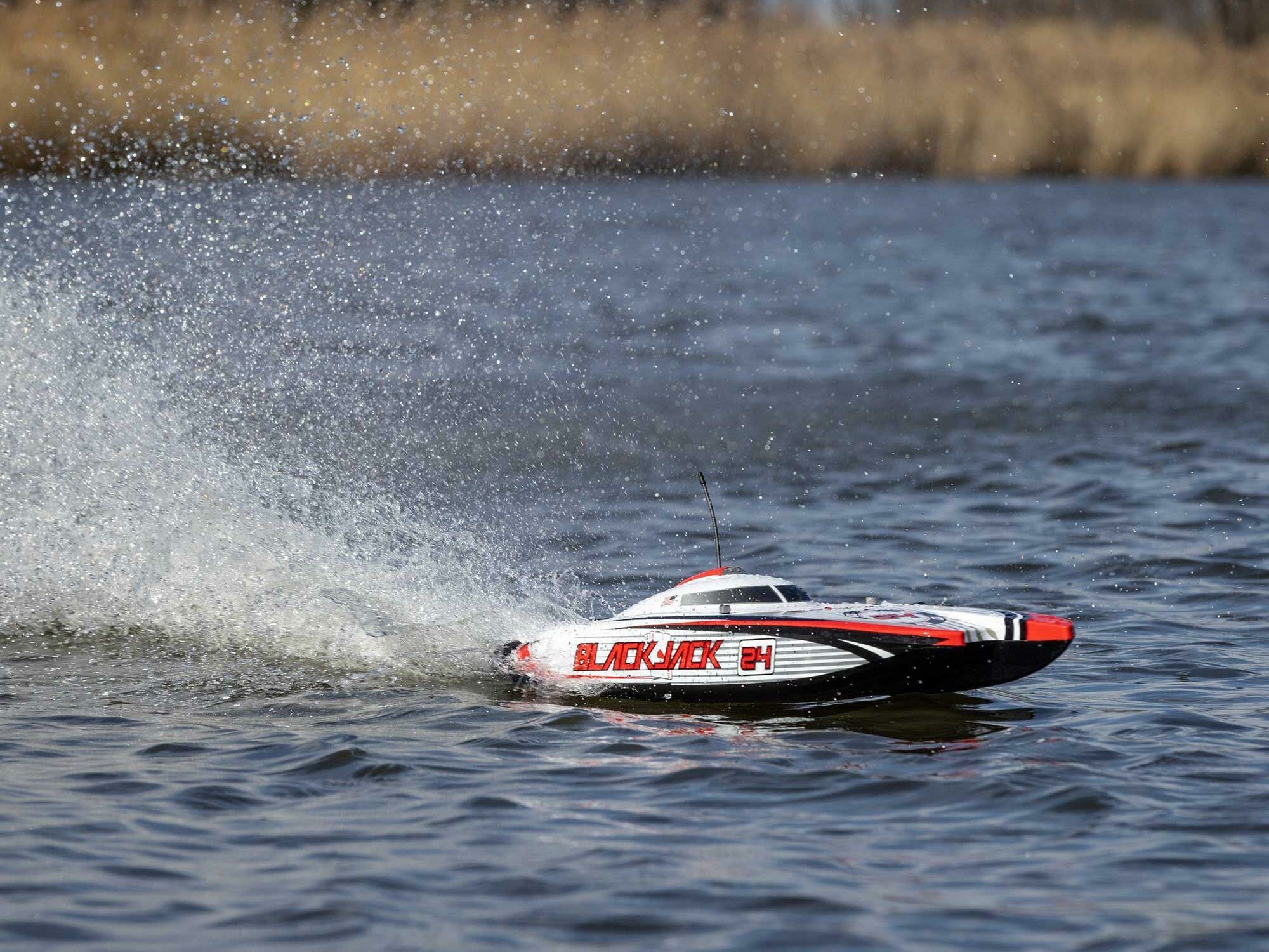 Blackjack 24" V2 Catamaran Brushless RTR, Vegas Offshore - Image 23
