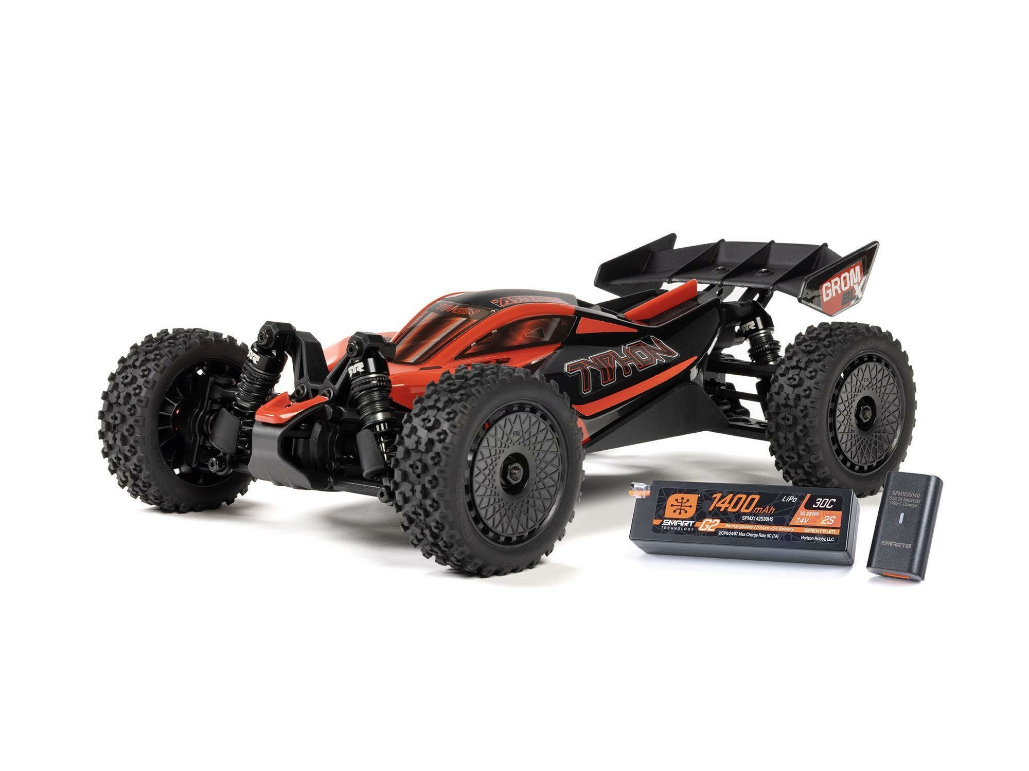red 1/14 TYPHON GROM 223S BLX 4X4 rtr