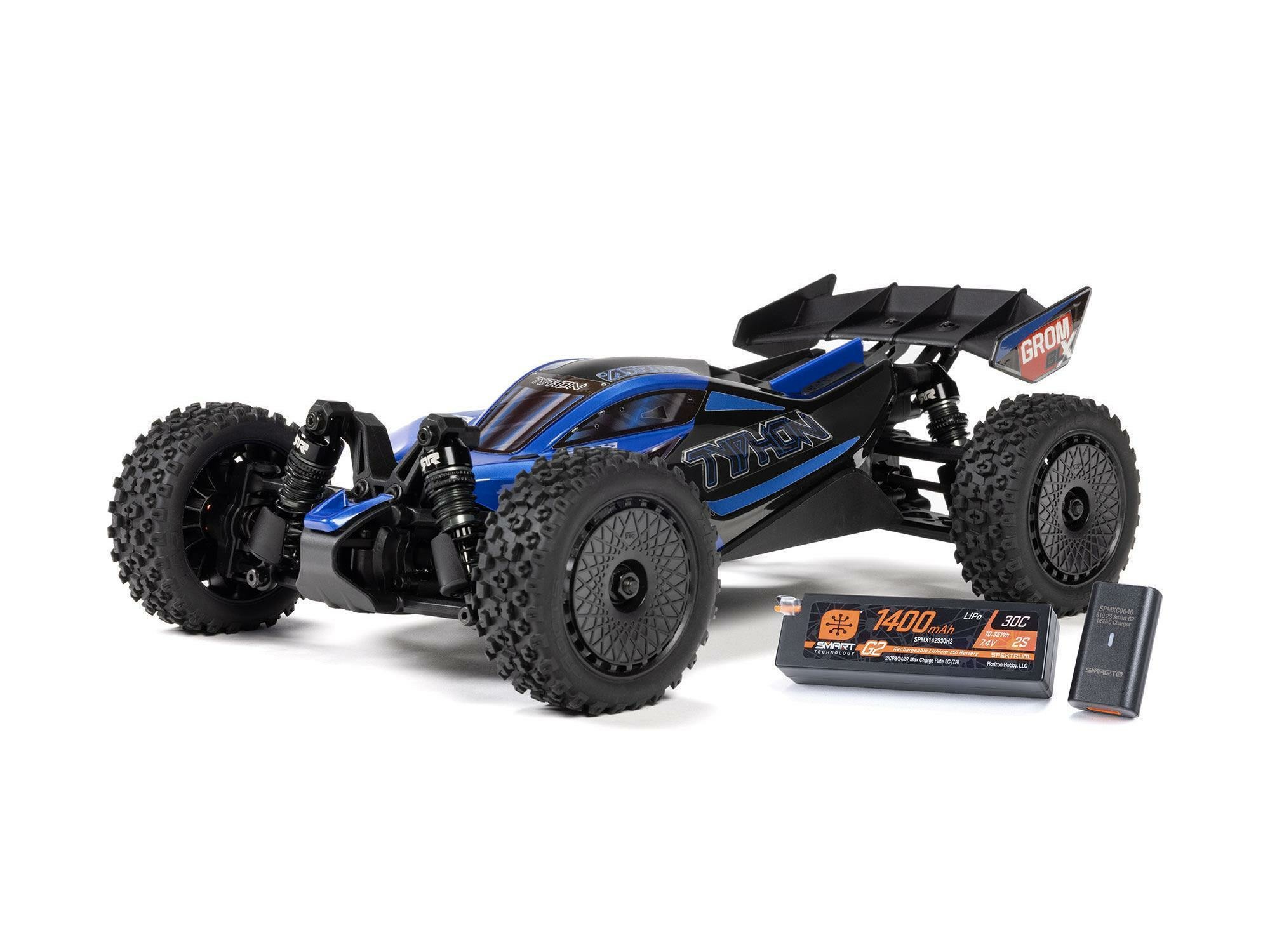 blue 1/14 TYPHON GROM 223S BLX 4X4 rtr