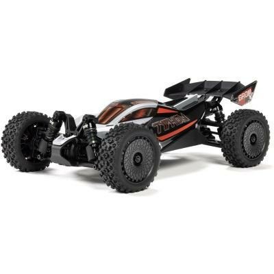 silver 1/14 TYPHON GROM 223S BLX 4X4 Buggy (No Battery / Charger)