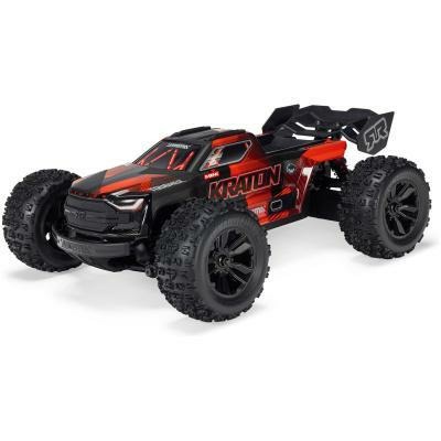 BLACK AND RED 1/16 MINI KRATON 3S DSC 4X4 RTR Speed Truck