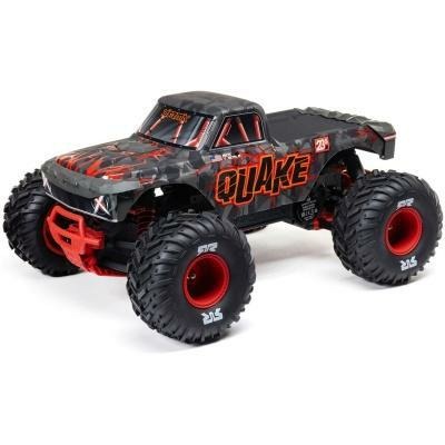red 1/10 QUAKE 223S DSC 2WD RTR Brushless Monster Truck
