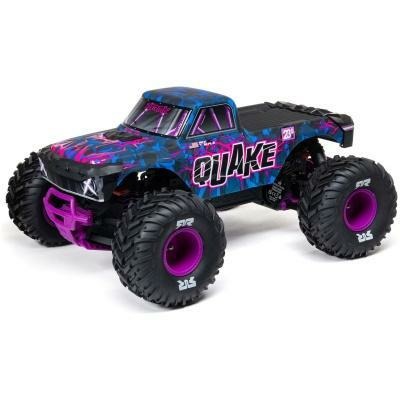 purple 1/10 QUAKE 223S DSC 2WD RTR Brushless Monster Truck