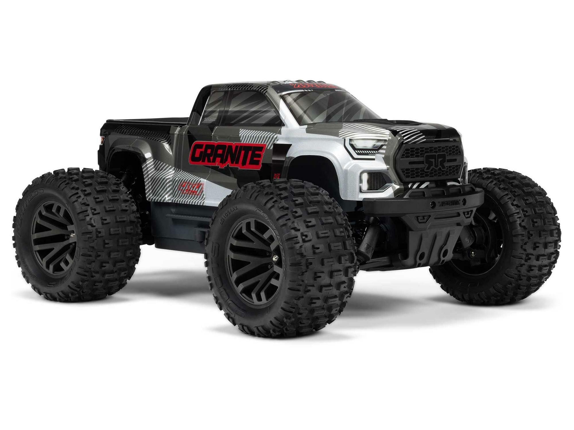 gun metal 1/10 GRANITE 223S DSC 4X4 RTR Monster Truck - Image 2