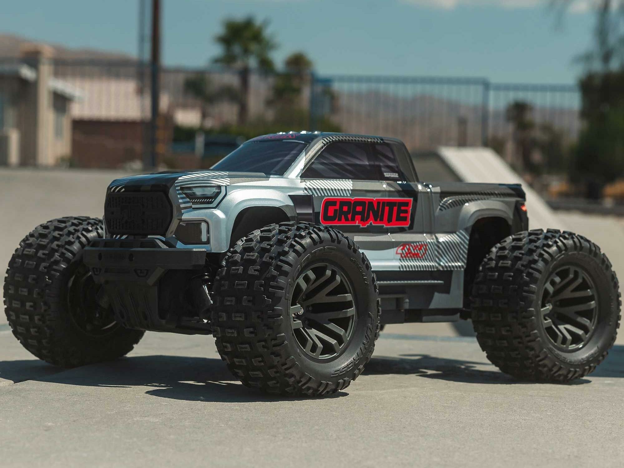 gun metal 1/10 GRANITE 223S DSC 4X4 RTR Monster Truck - Image 17