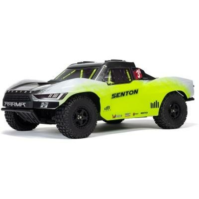 gunmetal and yellow 1/10 SENTON 223S BLX 4X4 SCT RTR with DSC