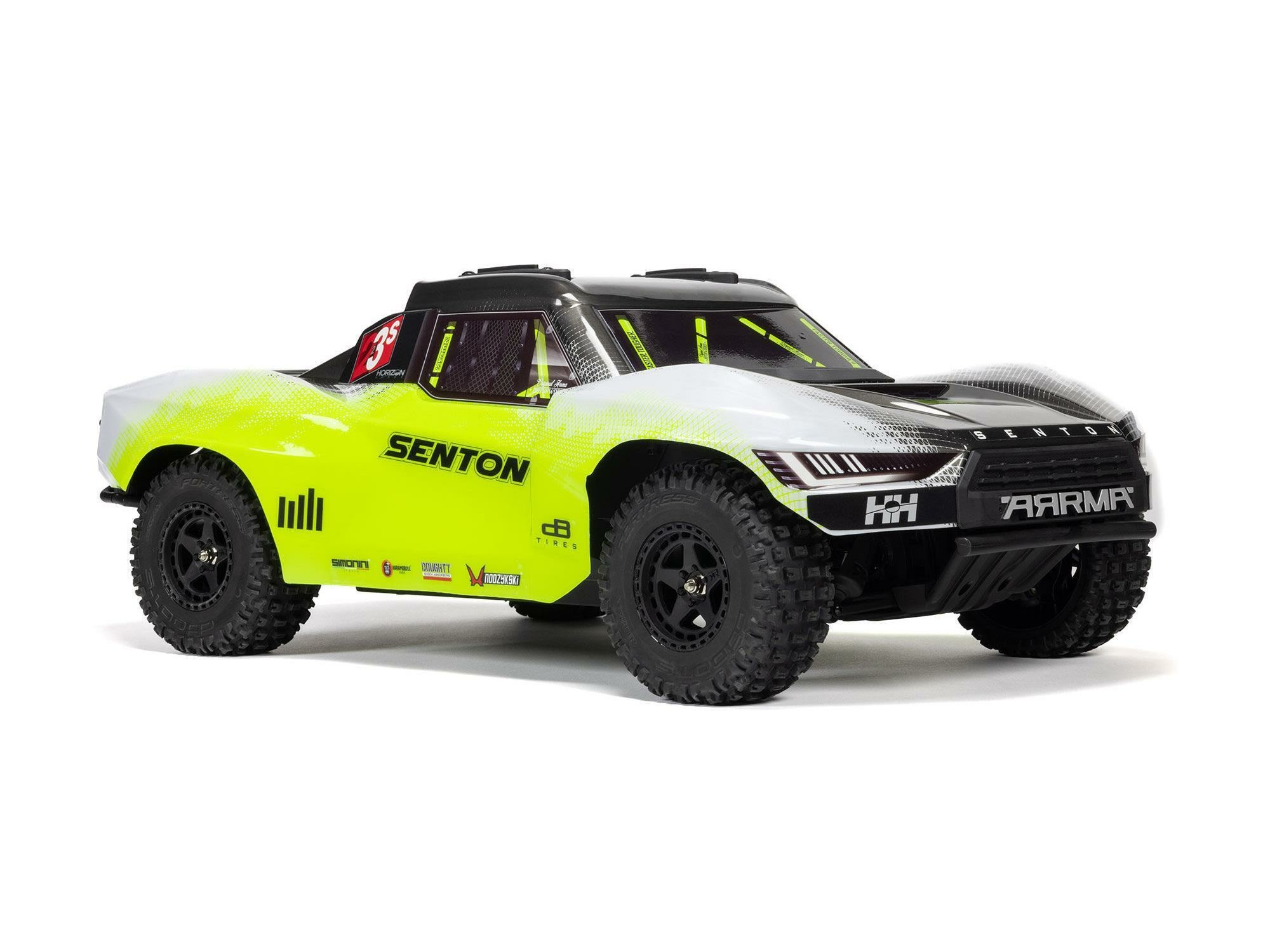 gunmetal and yellow 1/10 SENTON 223S BLX 4X4 SCT RTR with DSC - Image 2