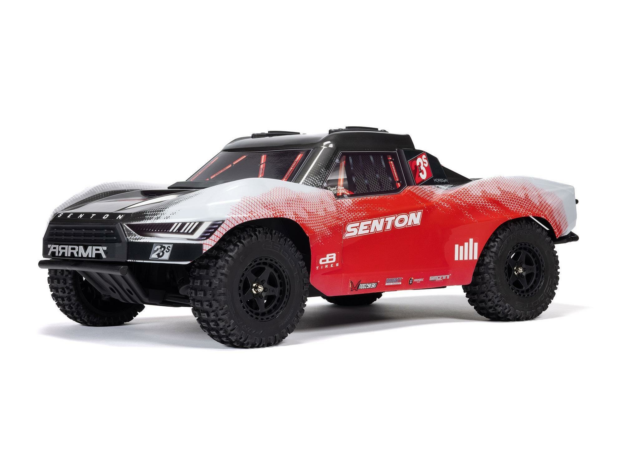 gunmetal and red 1/10 SENTON 223S BLX 4X4 SCT RTR with DSC