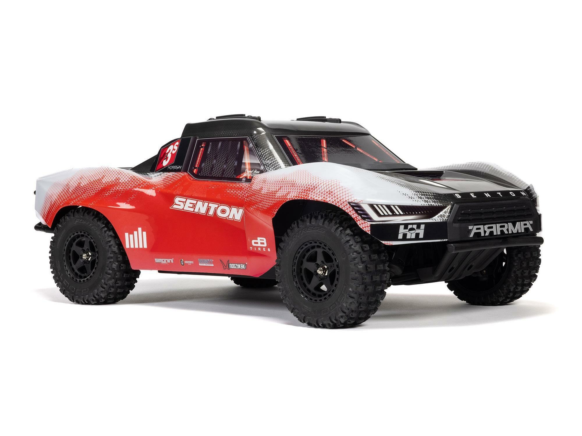 gunmetal and red 1/10 SENTON 223S BLX 4X4 SCT RTR with DSC - Image 2