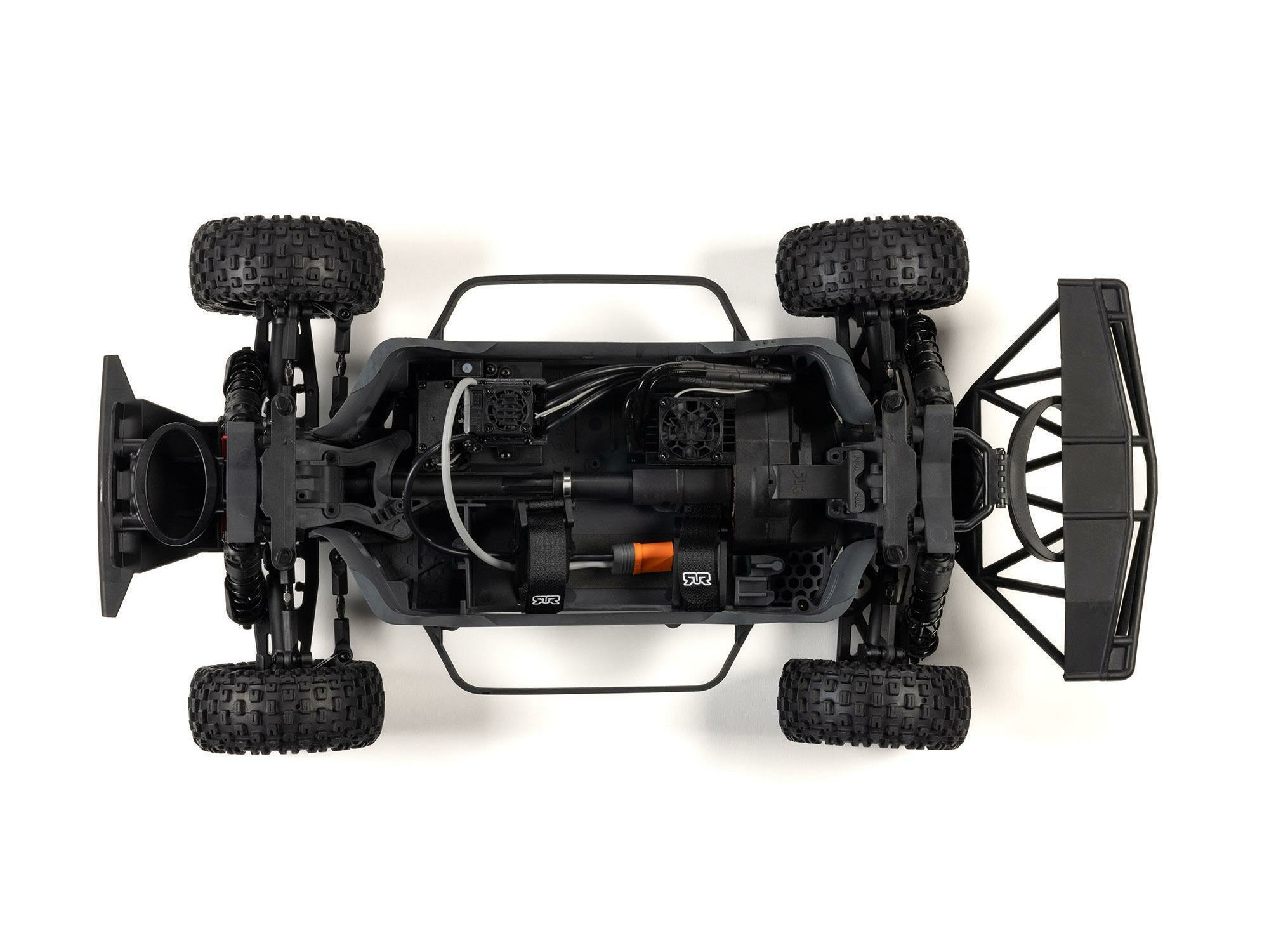 gunmetal and red 1/10 SENTON 223S BLX 4X4 SCT RTR with DSC - Image 9